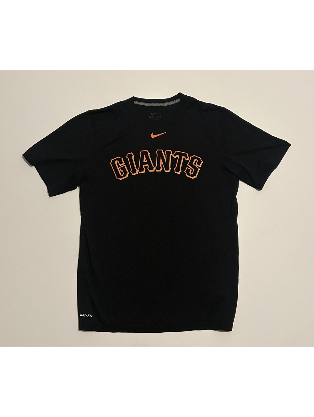 Nike San Francisco Giants MLB Dri-FIT Jersey Black Short Sleeve M